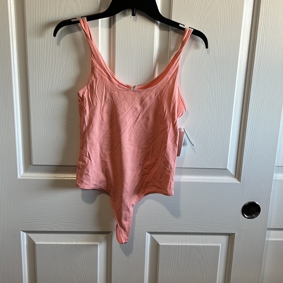 Bp. Double Scoop Stretch Cotton Bodysuit...MSRP $12 - Picture 2 of 4